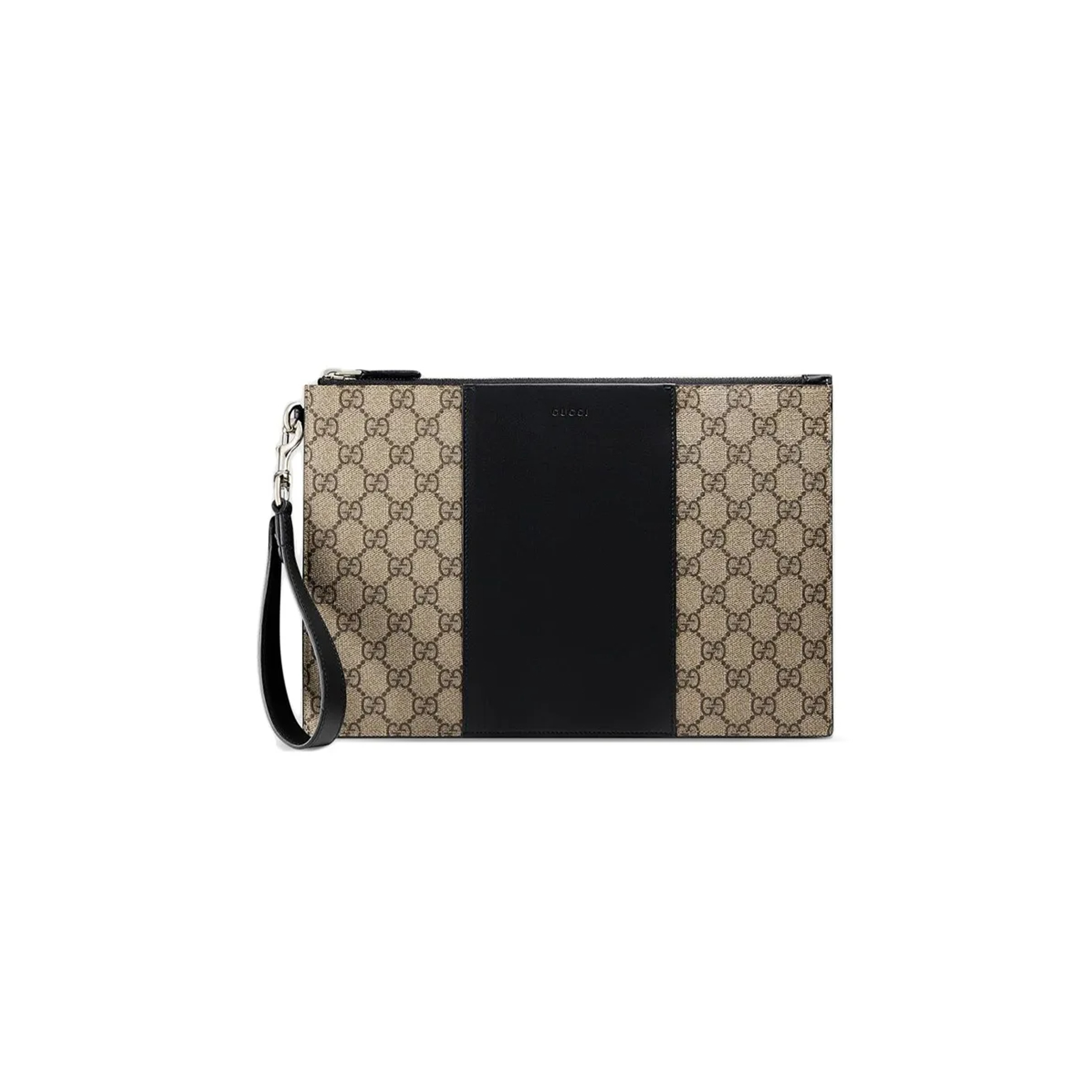 GUCCI GG SUPREME WEB POUCH 495017 KGDHN 9769 (30.5*21*1.5cm)